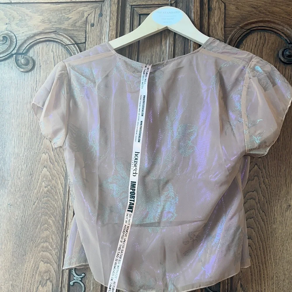 House of CB sheer georgette